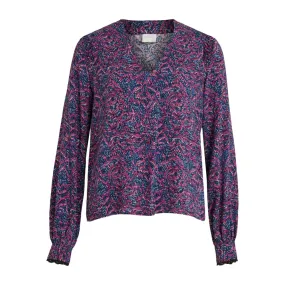 VILA TOP VIRIKO 14068479 100% VISCOSE